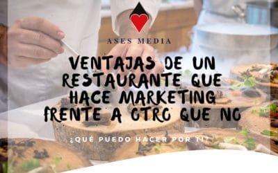 Ventajas de un restaurante que hace marketing frente a otro que no