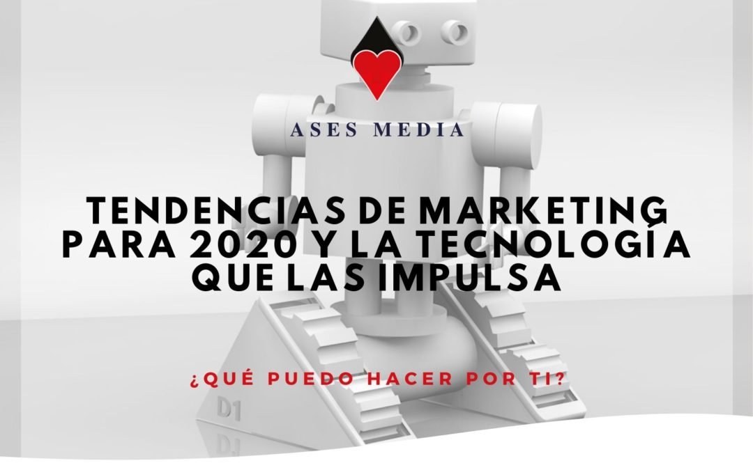 Tendencias de marketing para 2020 y la tecnología que las impulsa